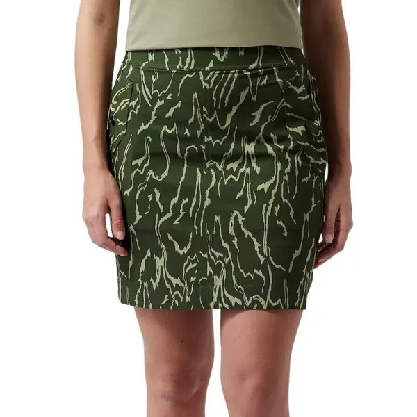 Athleta Vienna‎ Cargo Skirt Skort 2 Green Stretch Golf Sports Outdoors UPF 50+ - Image 2