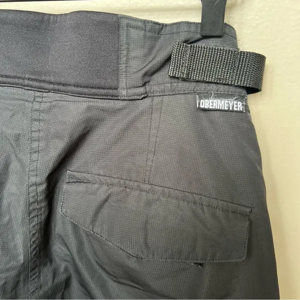 Obermeyer Utility Cargo Black Ski Snow Pants Waterproof Insulated Ladies Size 8 - Image 9