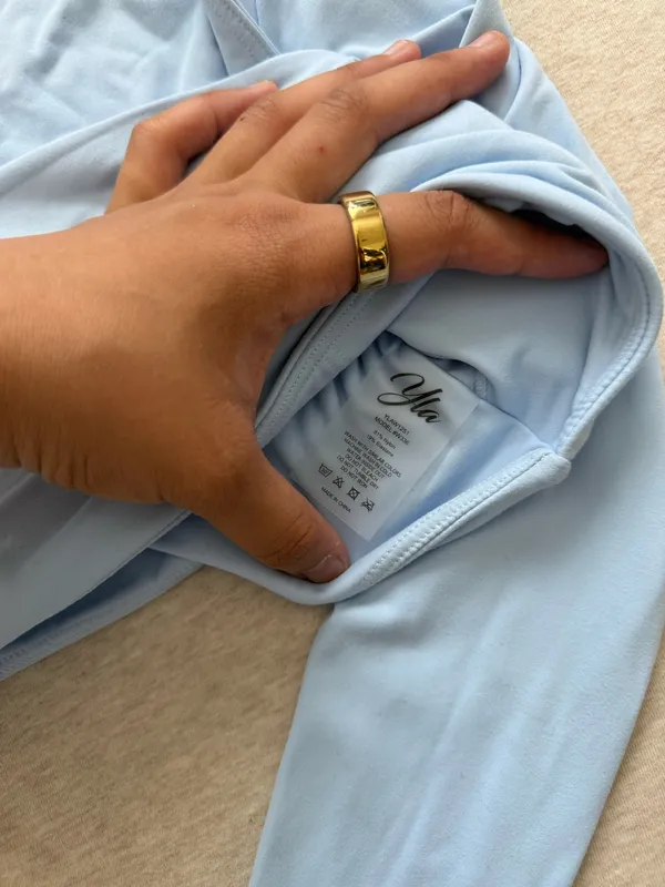 YoungLA Gym Top Blue - Image 3