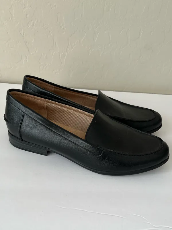 Life Stride Margot Flight Attendant Comfort Faux Leather Loafers Black Size 7.5 - Image 2