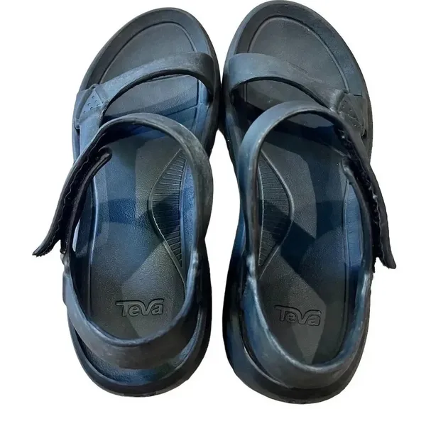 Teva Hurricane Drift Sandals Black Unisex‎ Size 11W/9M Outdoor Casual - Image 6