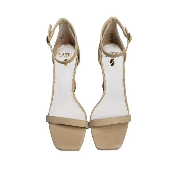SARTO by Franco Sarto Womens 8.5 Dolores Ankle Strap Leather Sandal NEW - Image 3