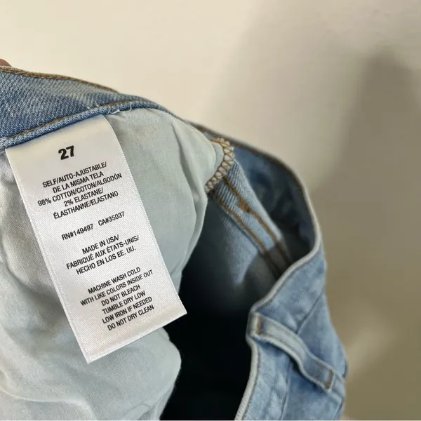 Favorite Daughter The Valentina Super‎ High Rise Cigarette Ankle Jeans Malibu 27 - Image 10