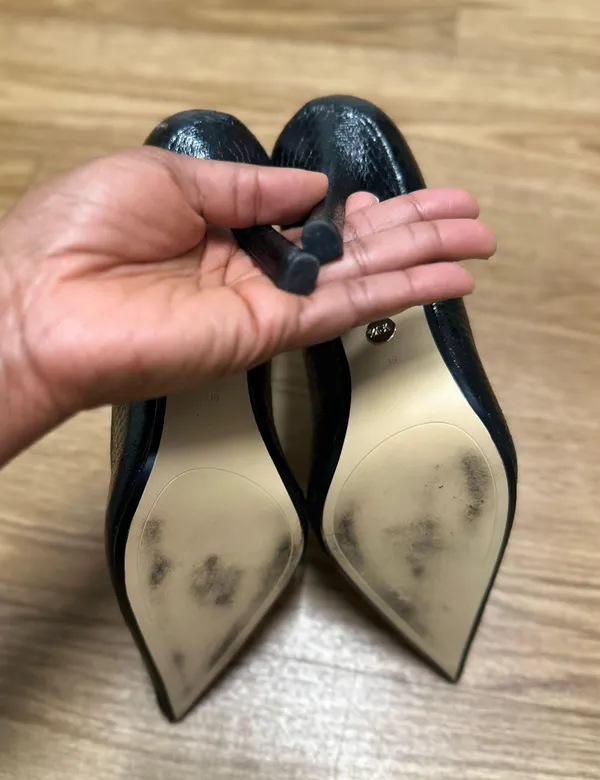 Zara black pointed toe shoes - Image 8