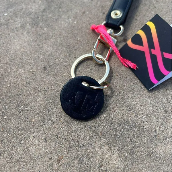 New Black Leather Key Chain Holder Texas A&M - Image 6