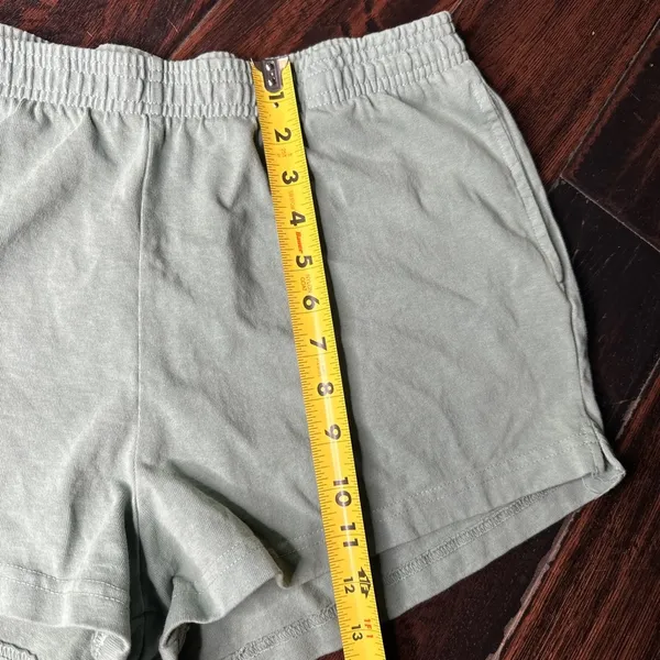 Elastic waist cotton shorts Los Angeles Apparel casual summer lightweight - Image 2