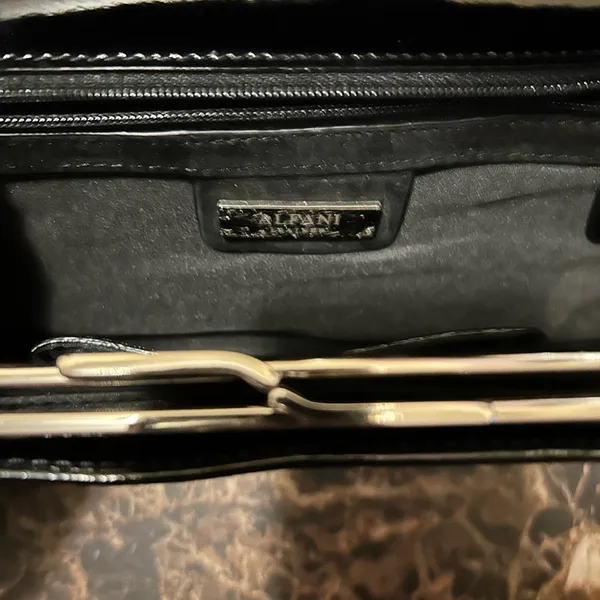 Alfani Black leather Clutch - Image 6