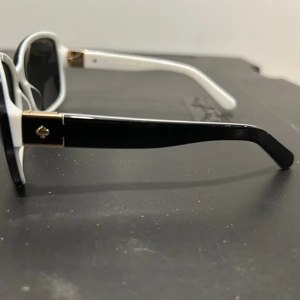 Kate Spade Black Sunglasses with Sleek Design - Image 4