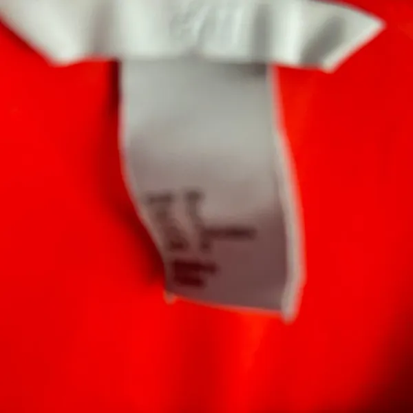 H&M Bright Red Button-Up Blouse – Size 8 - Image 5