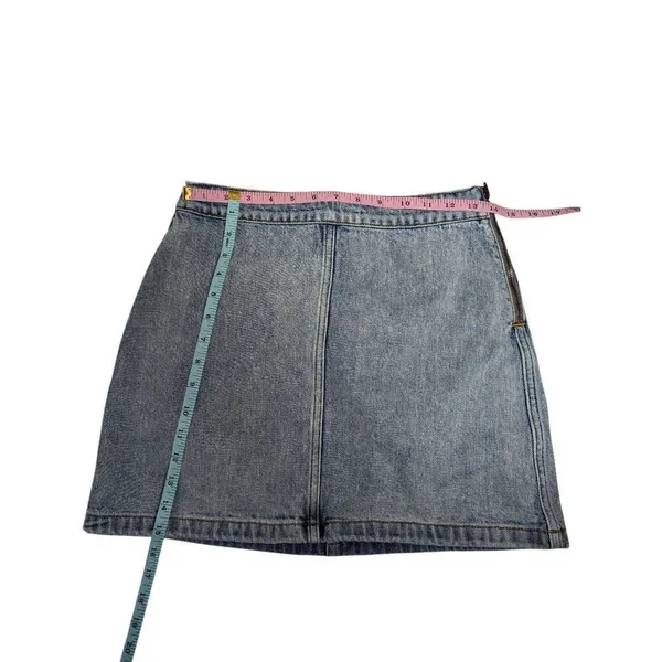 Aritzia Wilfred Free donyale denim A-line skirt size 8 - Image 9