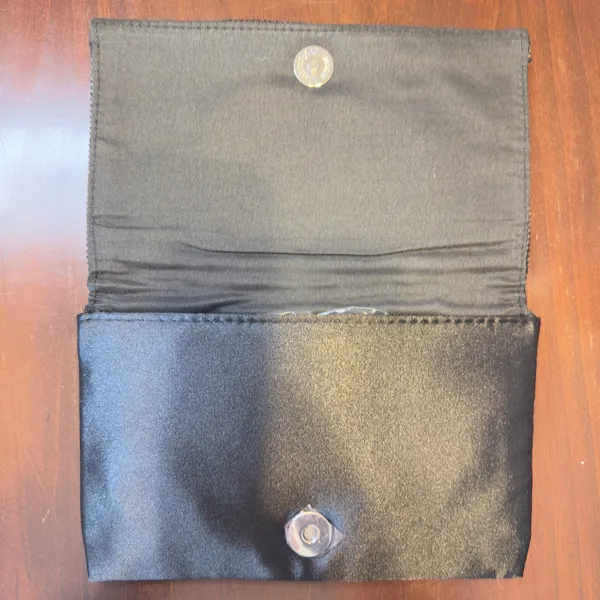 1379 | NWT Amber Sceats Rhinestone Embellished Evening‎ Clutch Bag Black OS - Image 2