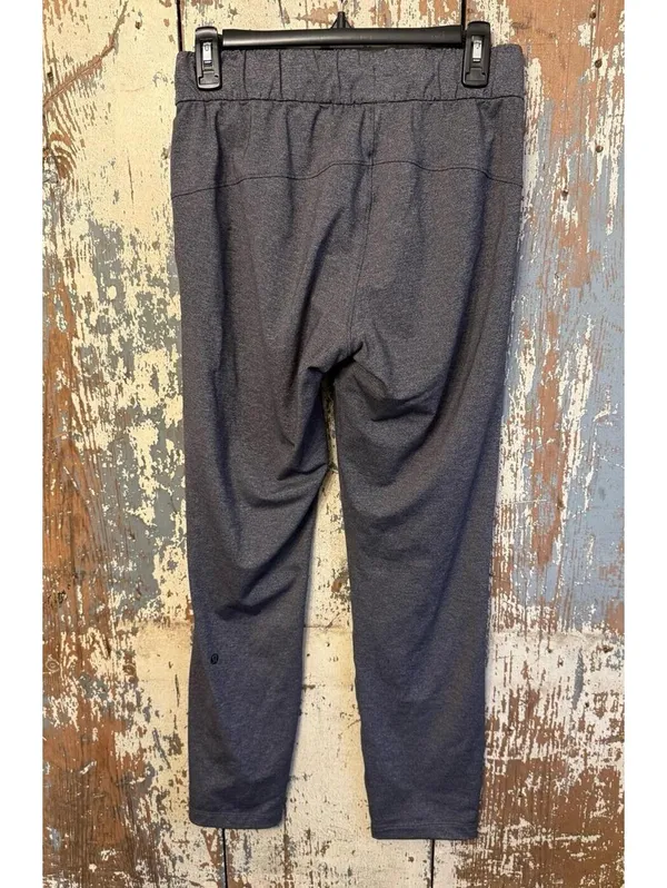 Lululemon On the Fly Pants Women's size 4, Heathered Black - Image 4