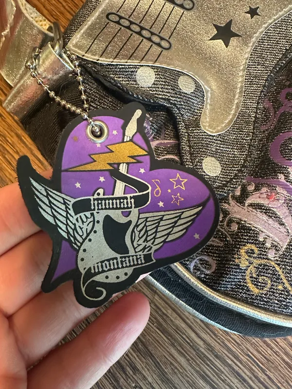Disney Miley Cyrus Guitar Purse and Coin/Cosmetic Bag (2000s era) - Image 7