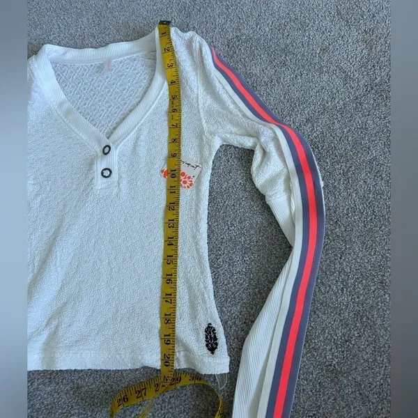 FP Movement Recovery Layer Top, White Combo, Size Small, NWT - Image 5