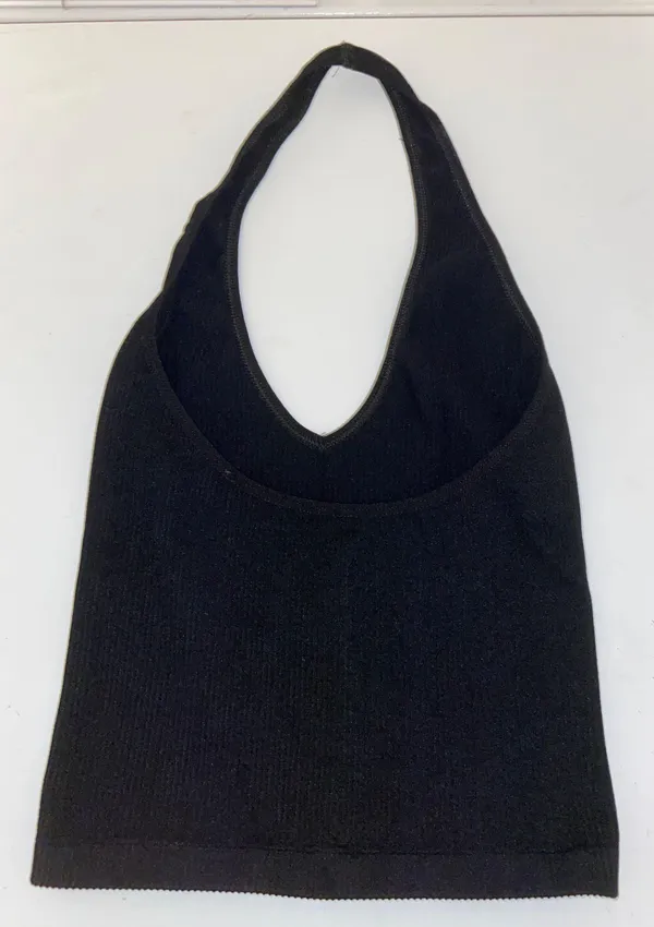 Urban Outfitters Black  Halter Top - Image 2