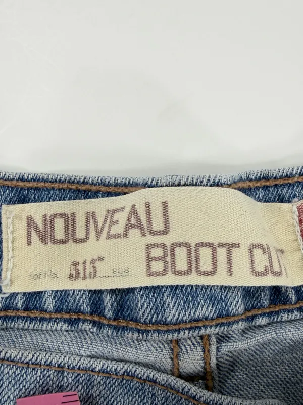 Levis 515 Bootcut Jeans Y2K Light Wash Mid Rise‎ Stretch Denim Blue Womens 12 - Image 3