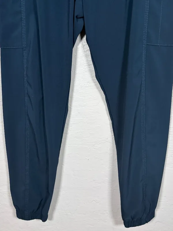 Carhartt Force Women L Navy Blue Modern Fit Jogger Scrub Pant Pockets Dental - Image 2