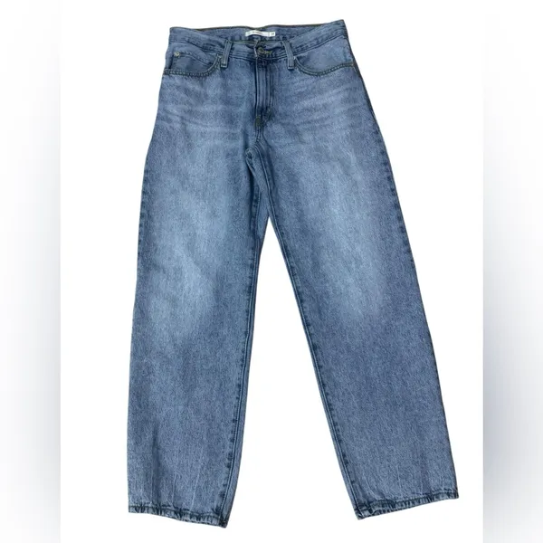 LEVI’S 94 Baggy Wide Leg Jean 28 Riveted - Image 2