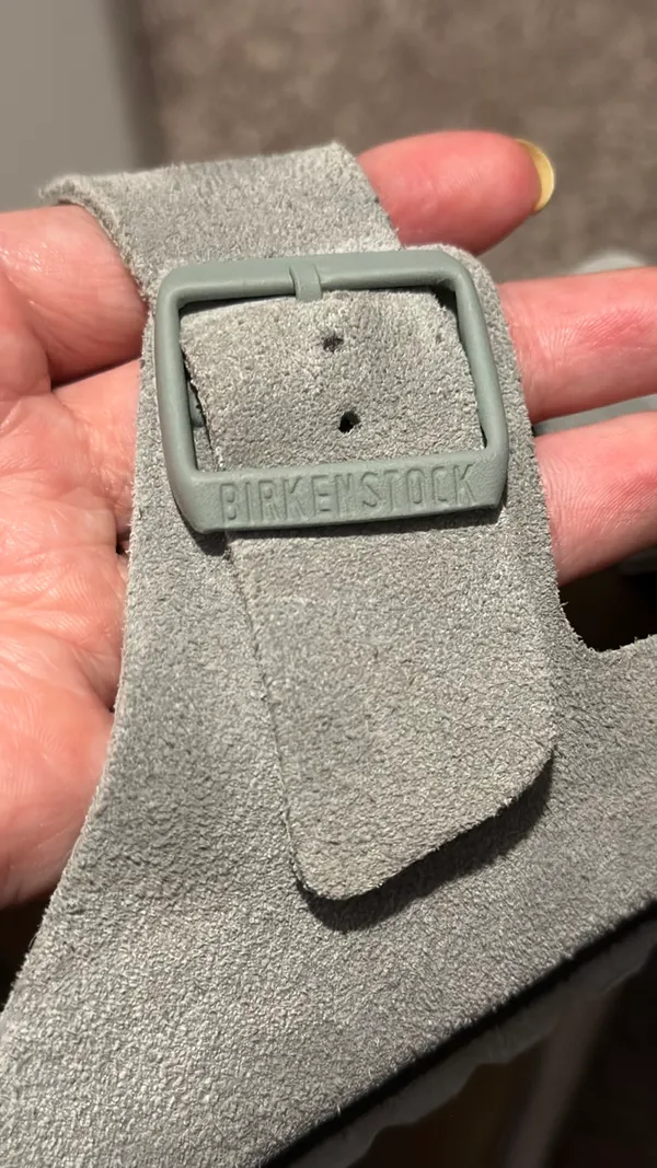 Light Blue Birkenstock Sandals - Image 4