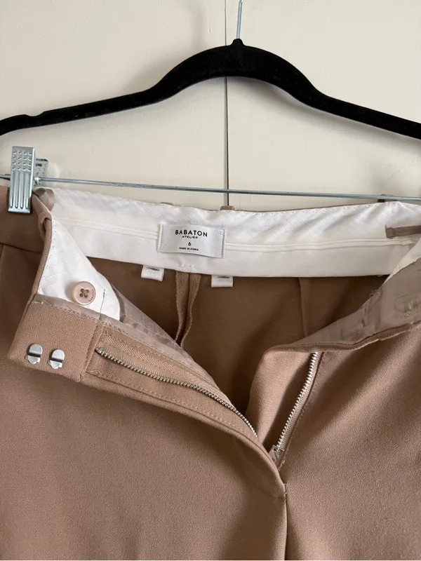 Aritzia Babaton Agency Pant in Camel - Image 5