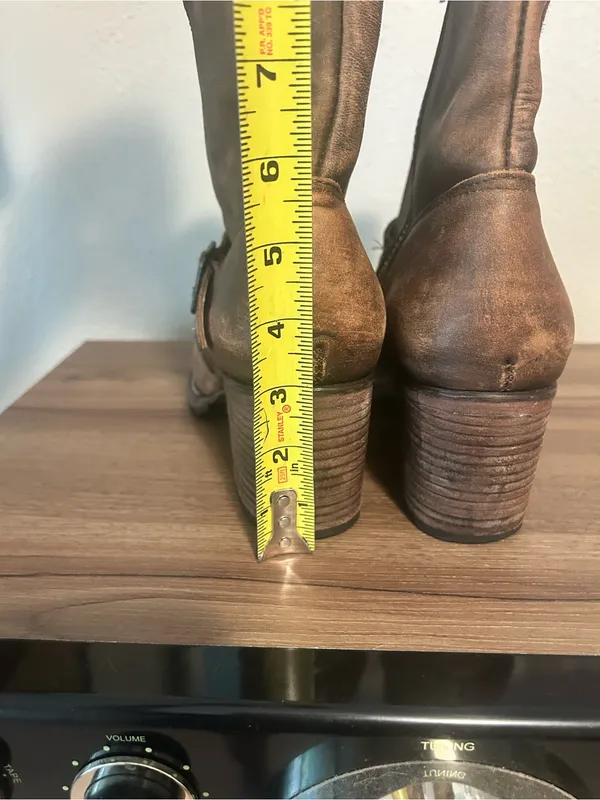 Freebird by Steven Carlito leather harness boots Size 11 - Image 10
