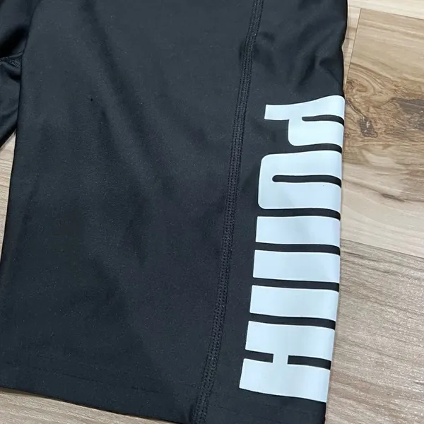 Puma 9 Inch Attitude Shorts Black Biker Shorts Women’s Medium - Image 3
