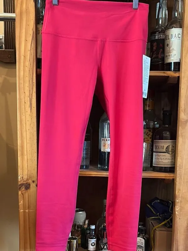 lululemon athletica Pink Wunder Train Leggings Vibrant 25 in - Image 5