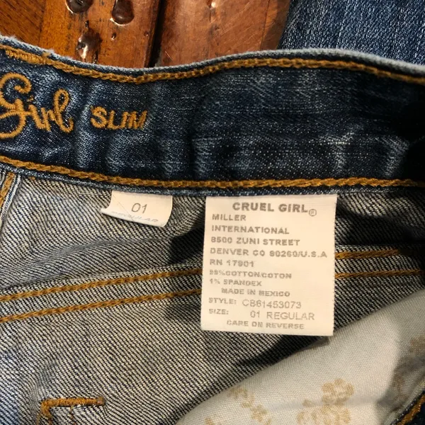 Cruel Girl Jeans Slim Fit Vintage - Image 4