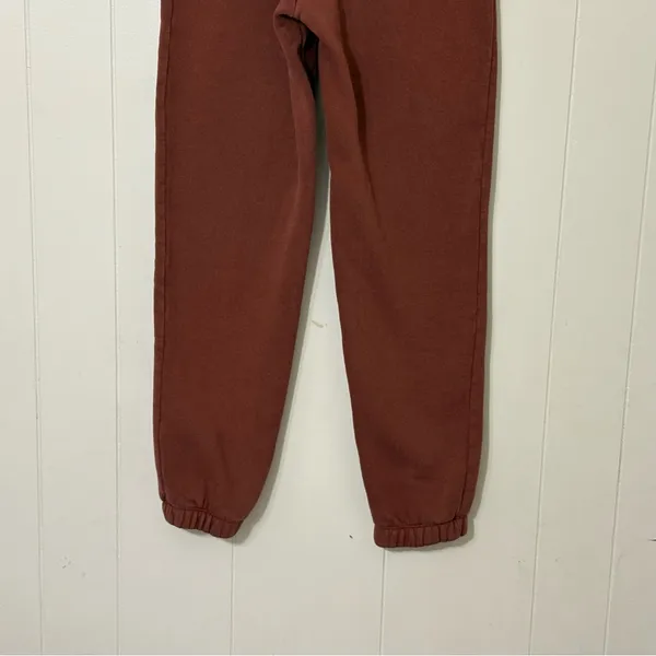 Oner Active Brown Jogger Sweatpants High Rise Athleisure Lounge Pants Women - Image 9