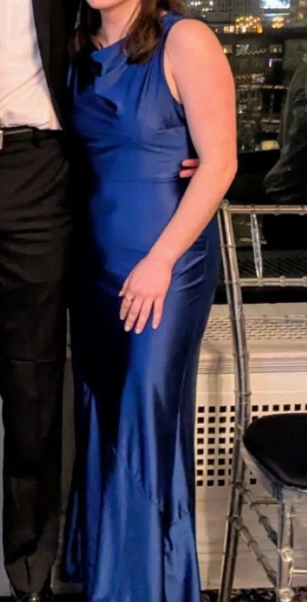Blue Maxi Dress Small - Image 5