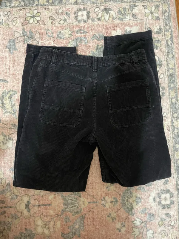 Cotton On Black Corduroy Pants - Image 3