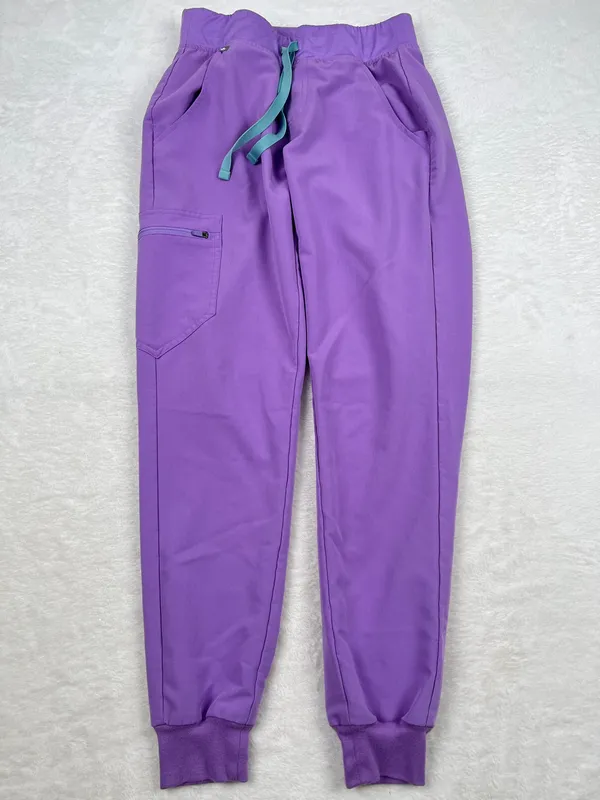 FIGS Lilac Dawn Scrub Set Catarina Top Zamora Joggers Women’s XS - Image 3