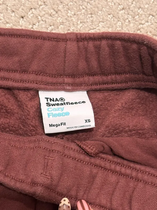 Aritzia TNA Cozy Fleece Sweatpants - Image 3