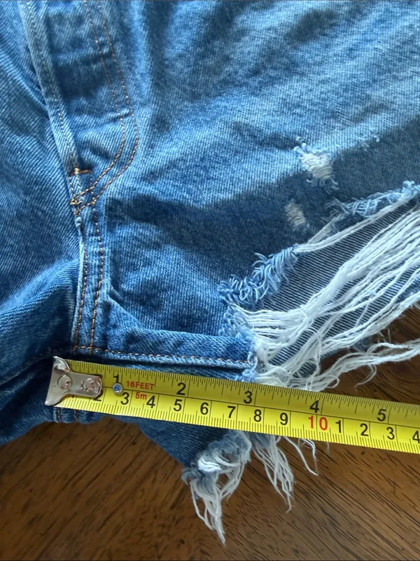 High Rise Levi’s 501 Shorts - Image 2