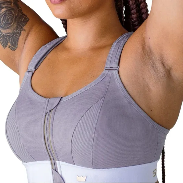 NEW Shefit Lavender Victorious Ultimate Sports Bra size 4 Luxe - Image 3