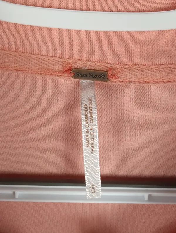 Free People Pink Fleece Shacket - Image 2