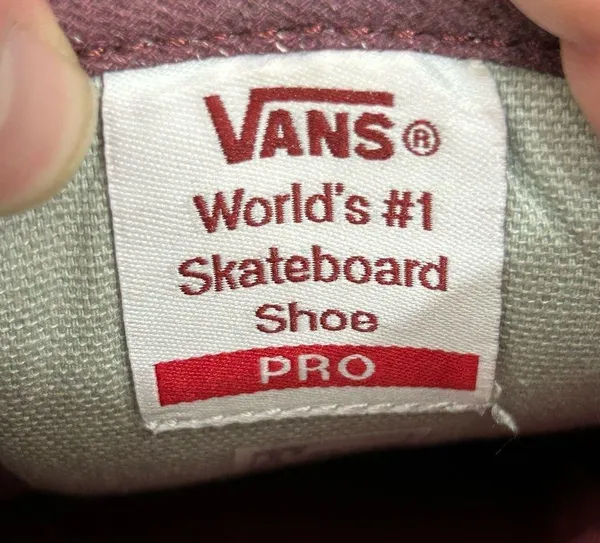 Vans Pro Ultracush Skateboard Maroon Low Top Sneakers Shoes Mens 6.5 Womens 8. - Image 9