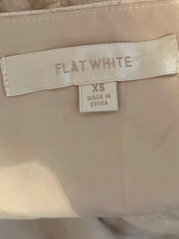 Anthropologie‎ Flate White Crop Square Neck Tank - Image 5