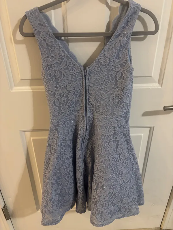 Macy’s Formal Blue Dress - Image 2