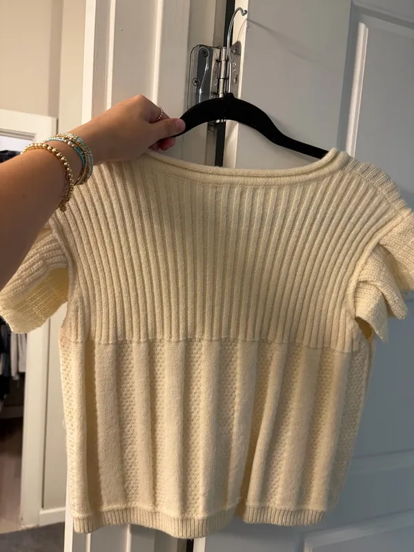 Shein Sweater Top Crop - Image 3
