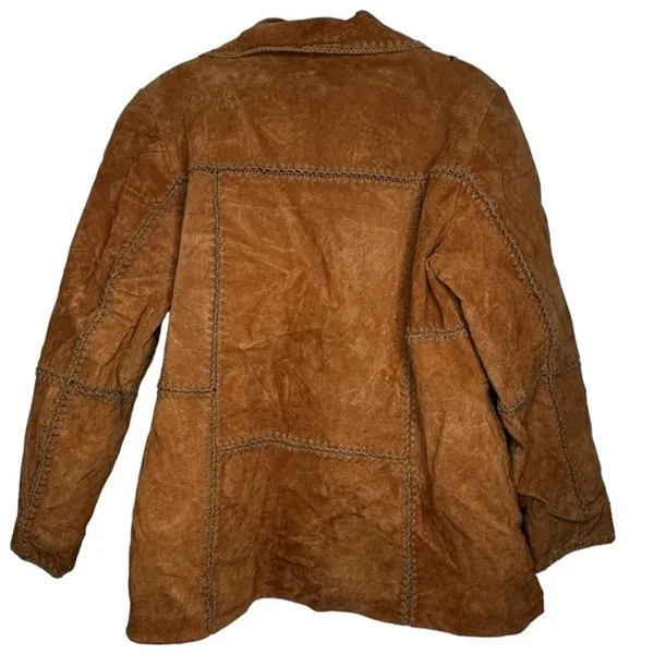 Vintage Images by Damselle Suede Jacket as‎ is - Image 7