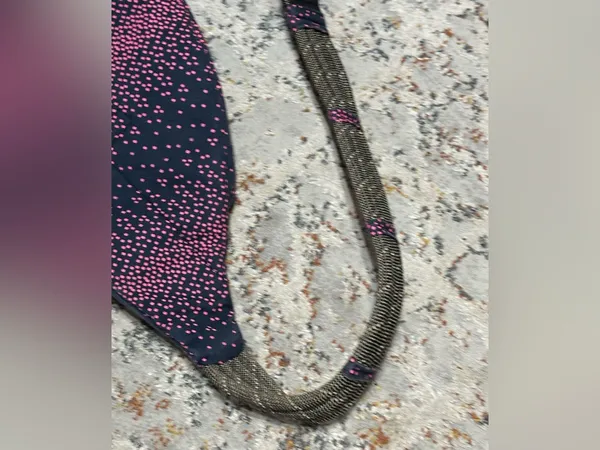 Kavu rope sling large crossbody bag blue pink - Image 7