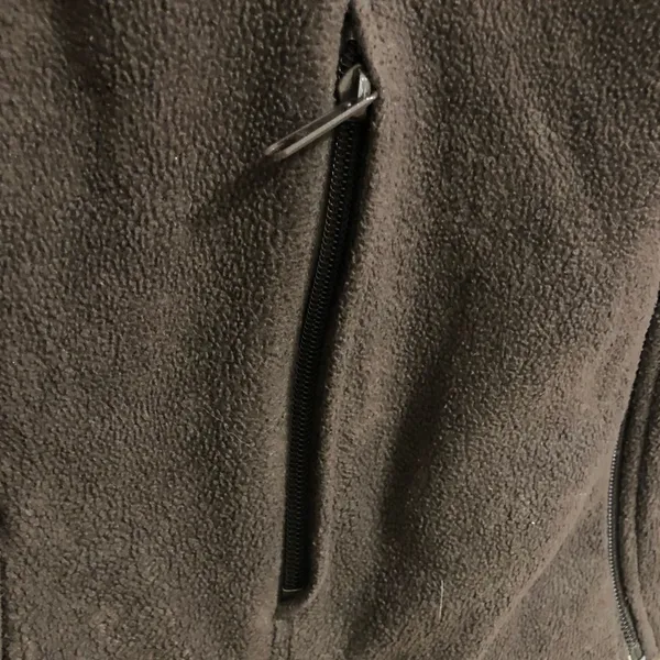Womens Columbia Brown fleece Jacket S/M - Image 3