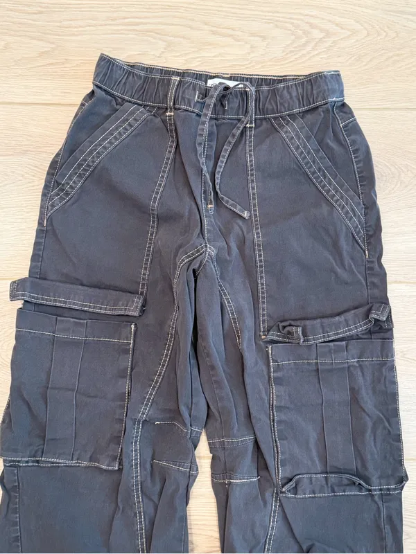 Zara Multi-Pocket Cargo Pants - Image 3