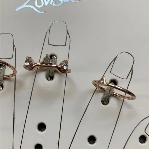 L’ovidé 4 piece ring set - Image 3