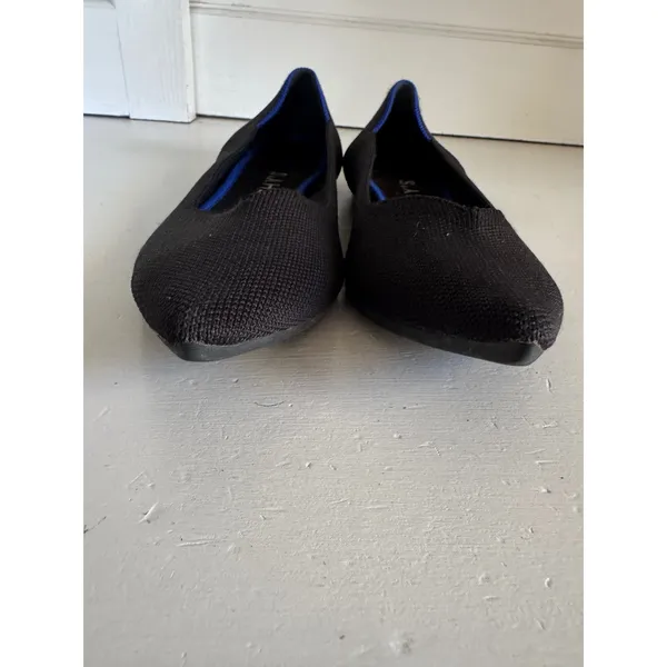 Rothy's black‎ The Point flats size 8 - Image 3