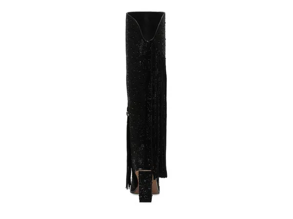 Fringe Tall Bedazzled Boots - Image 9
