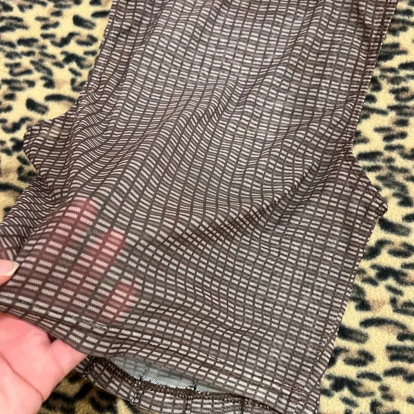 Motel Rocks Textured Brown Tank Top - Image 4