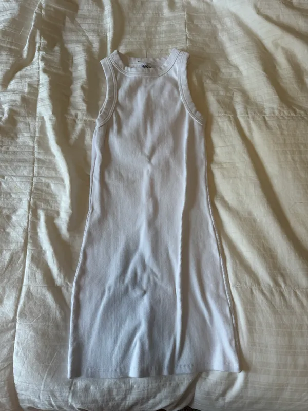 White Mini Dress - Image 4