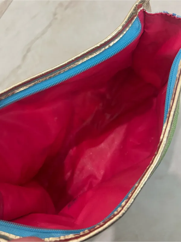 Lily Pulitzer Estée Lauder Floral Makeup Bag - Image 4